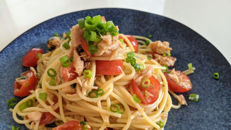 Japanese Chilled Tuna and Tomato Pasta